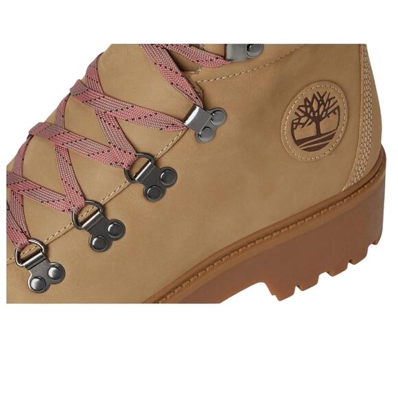 Timberland Women's Stone Street Mid Lace Up Boot Med.Beige Nubuck- Size: 8 - Picture 7 of 11
